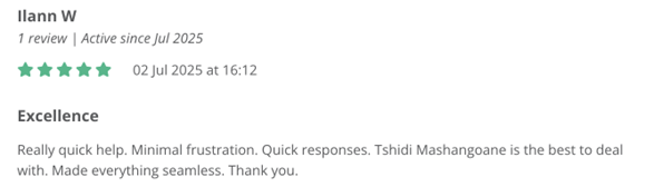 SYDC is reviewed as being very helpful and efficient