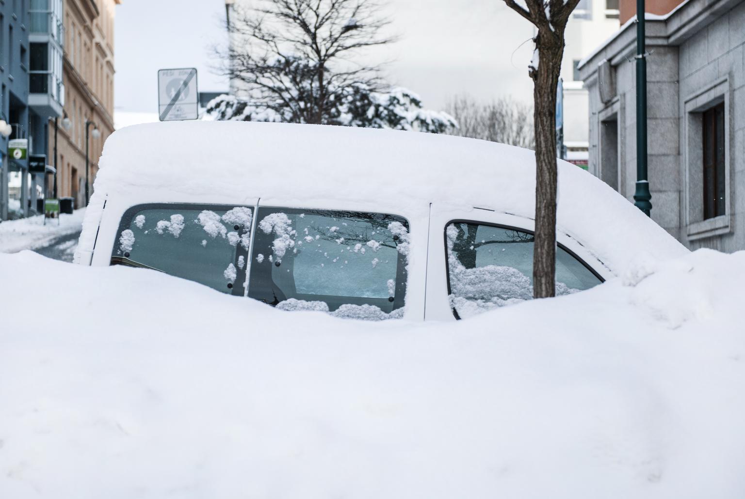 Sunset in the mountains