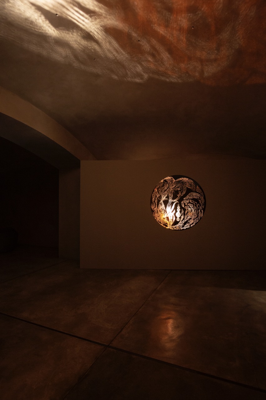 Tereza Bartůňková, © Johana Němečková, photo from exhibition Hra, galerie Benedikta Rejta v Lounech