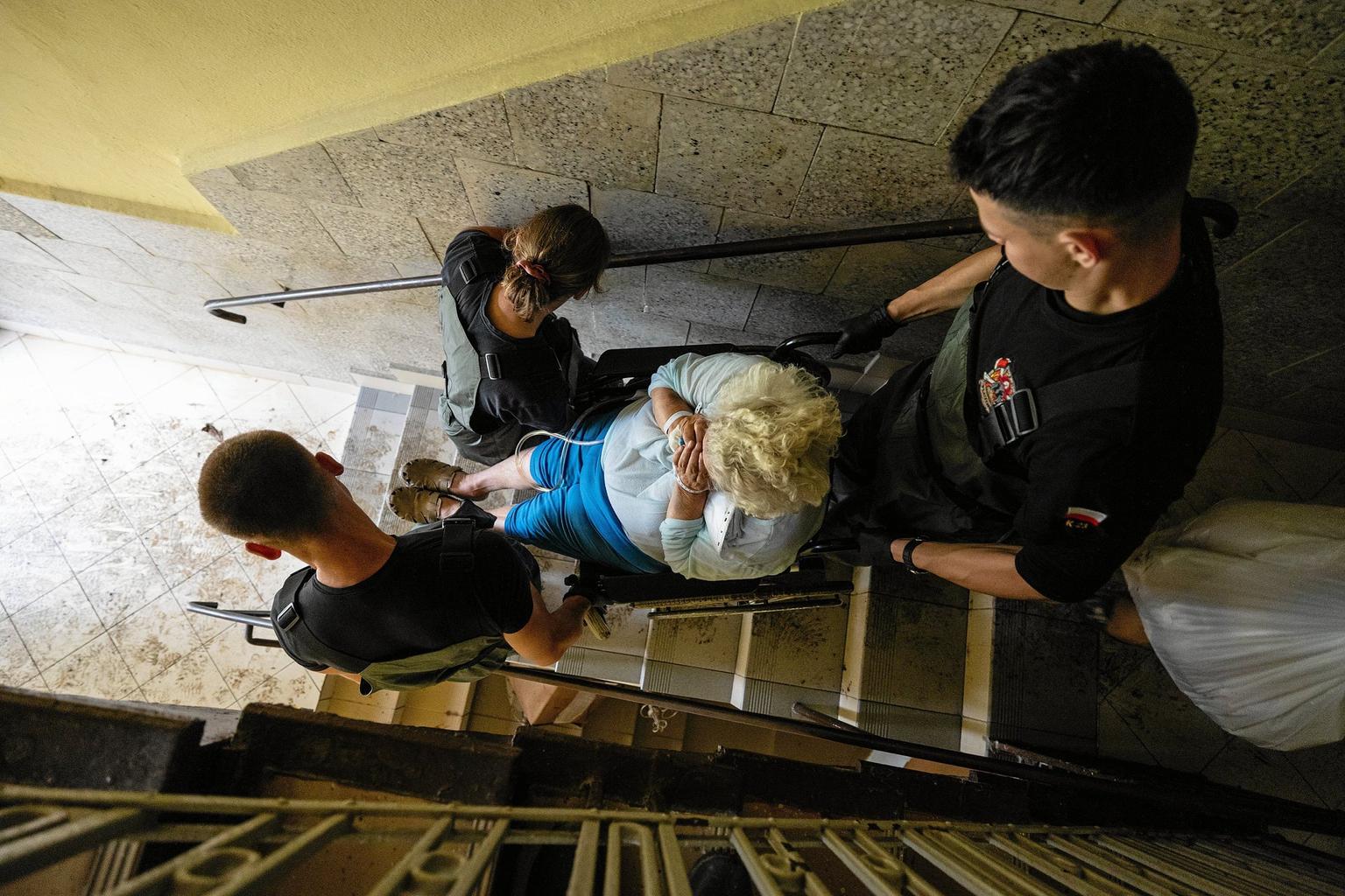 Sunset in the mountains