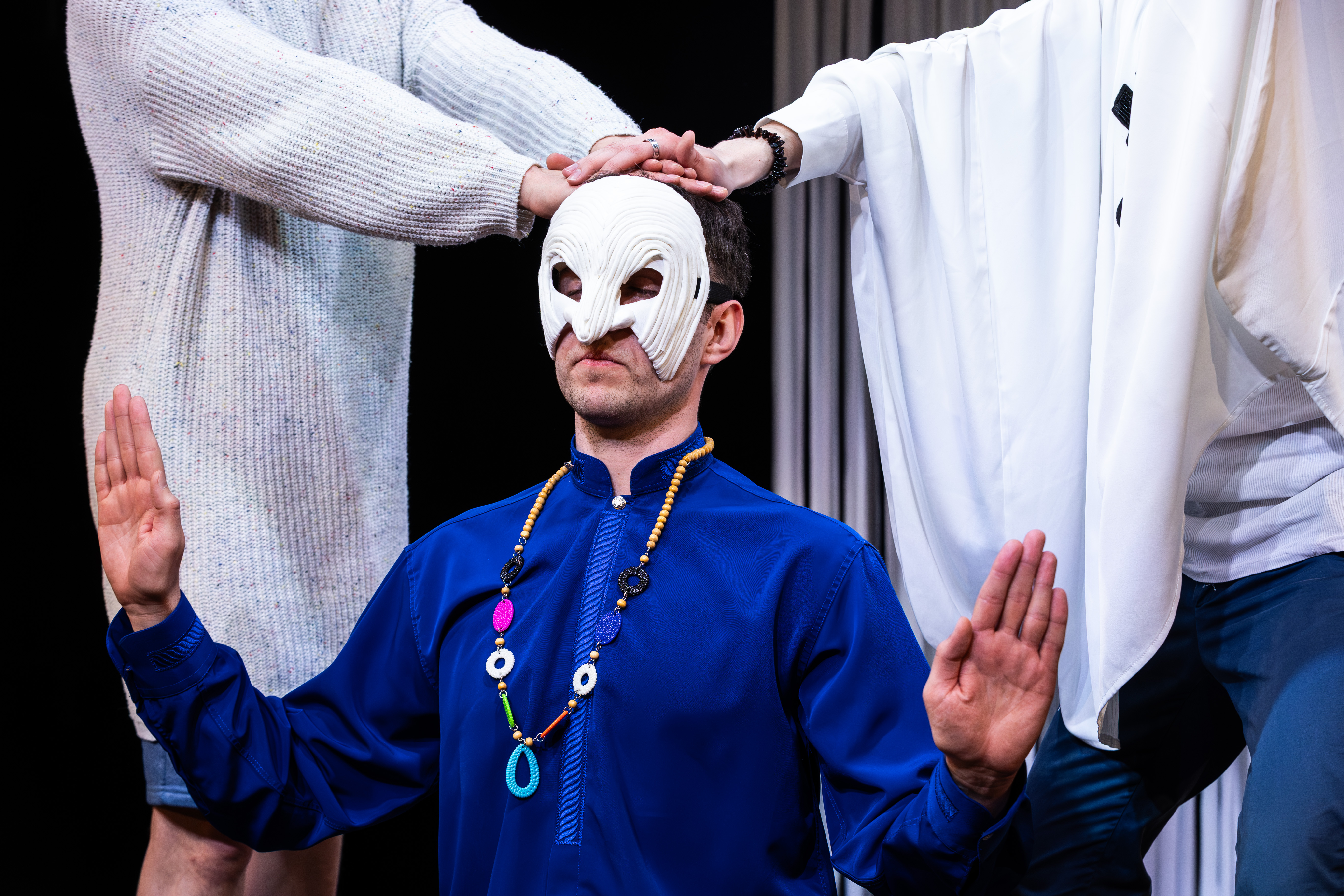 The mask and its part, 
In Comedie dell’arte