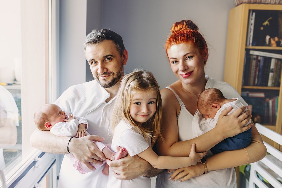 Aleksandra Szkólska z rodziną. Archiwum prywatne.