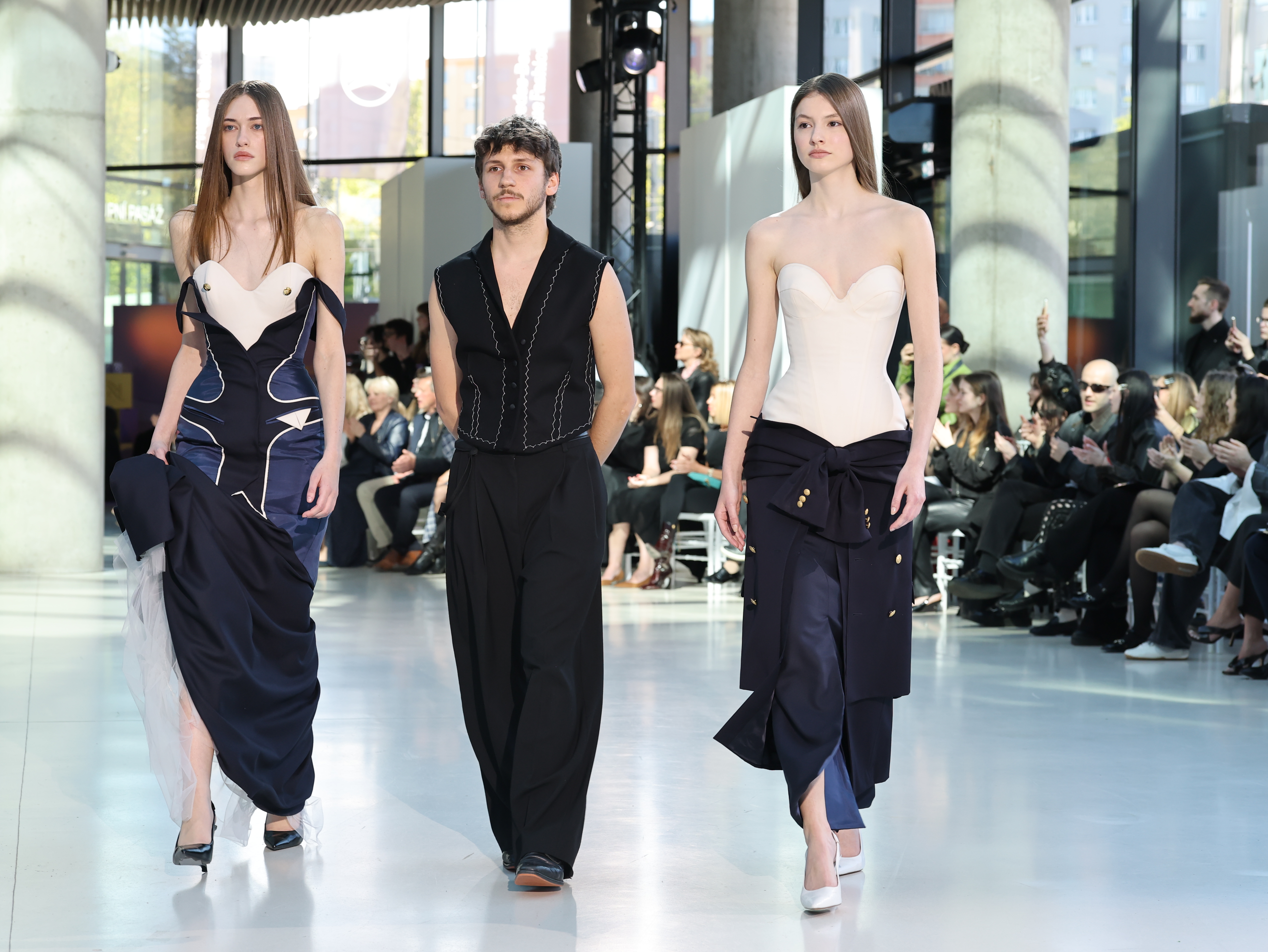 Kryštof Bača na přehlídce Mattoni Young Fashion Stars