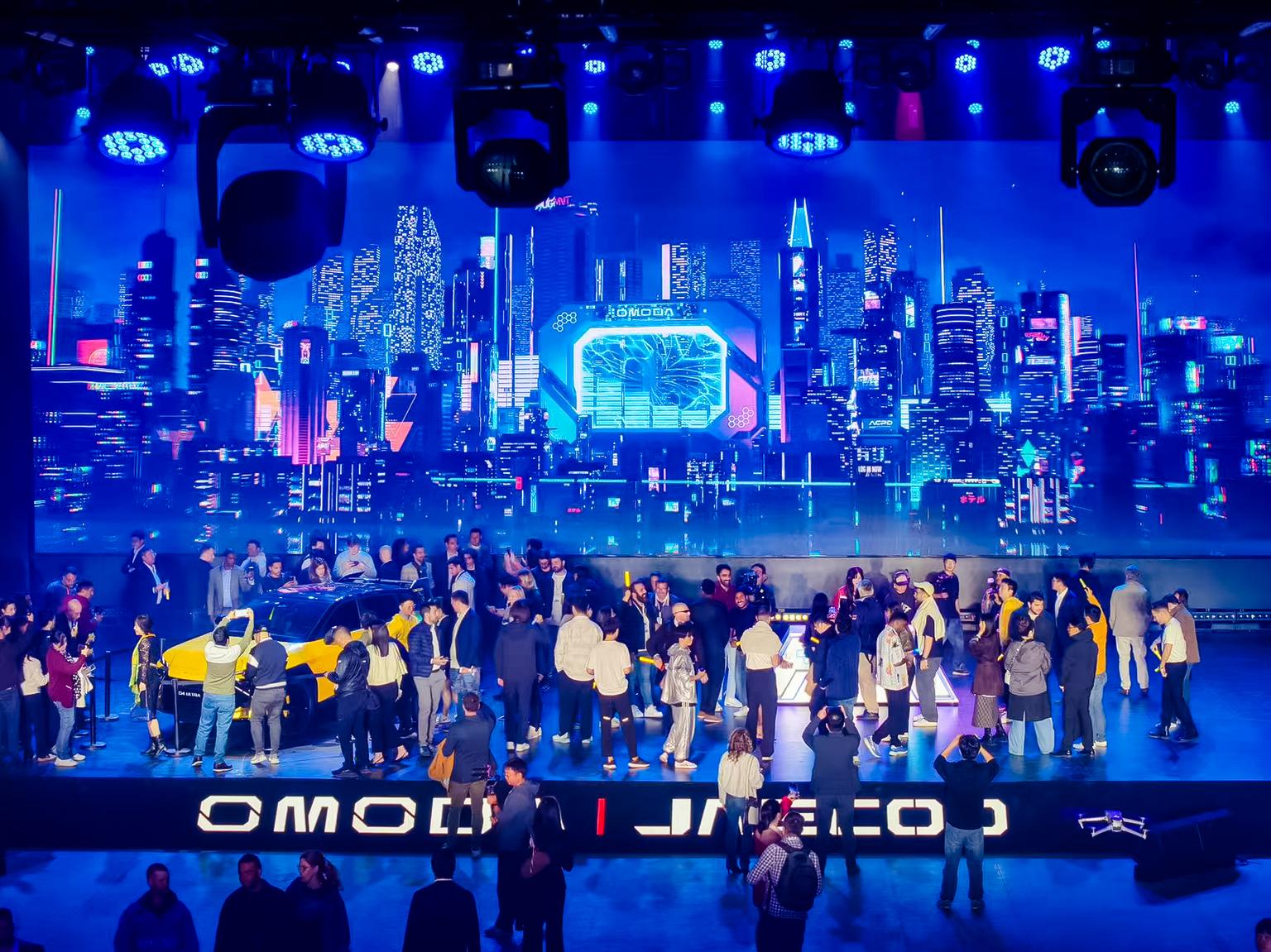 Sunset in the mountains