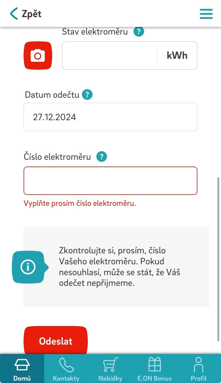 E.ON zlevňuje od 1. ledna ceny elektřiny. Zákazníkům doporučuje poslat samoodečet