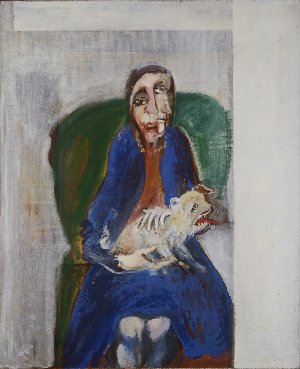 Petra Oriešková, Bez názvu (Dáma se psem), 1966