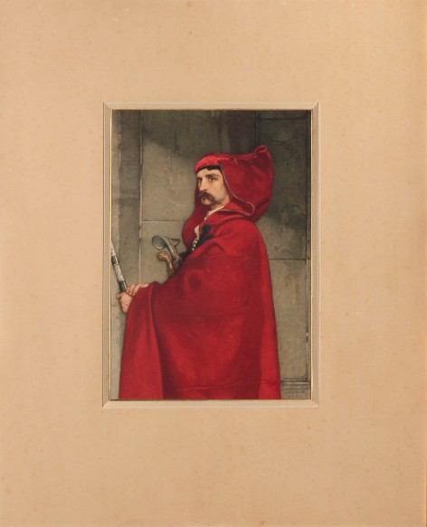 Jaroslav Čermák Study of a Slavic Rayah (Herzegovina), replica, 1861, Prague City Gallery