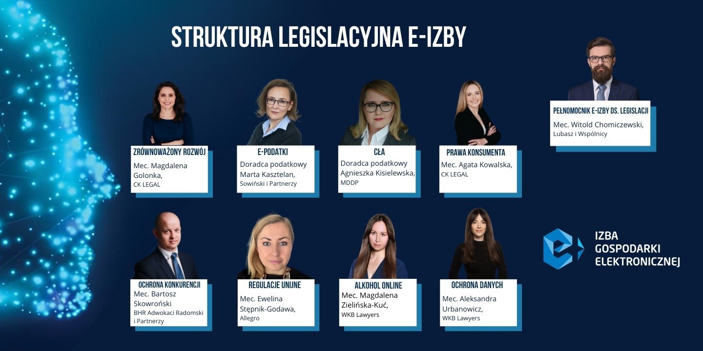 e-Izba przedstawia nowych koordynatorów legislacyjnych