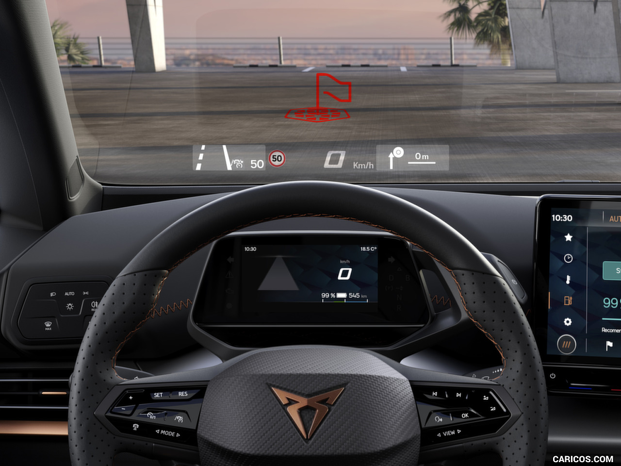 Głowa do góry! Head-up Display z rozszerzoną rzeczywistością w modelach CUPRA