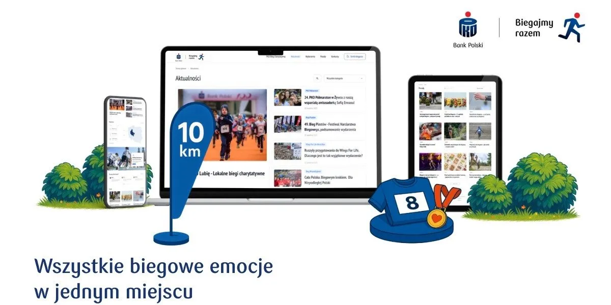 Nowa odsłona programu „PKO Biegajmy Razem”