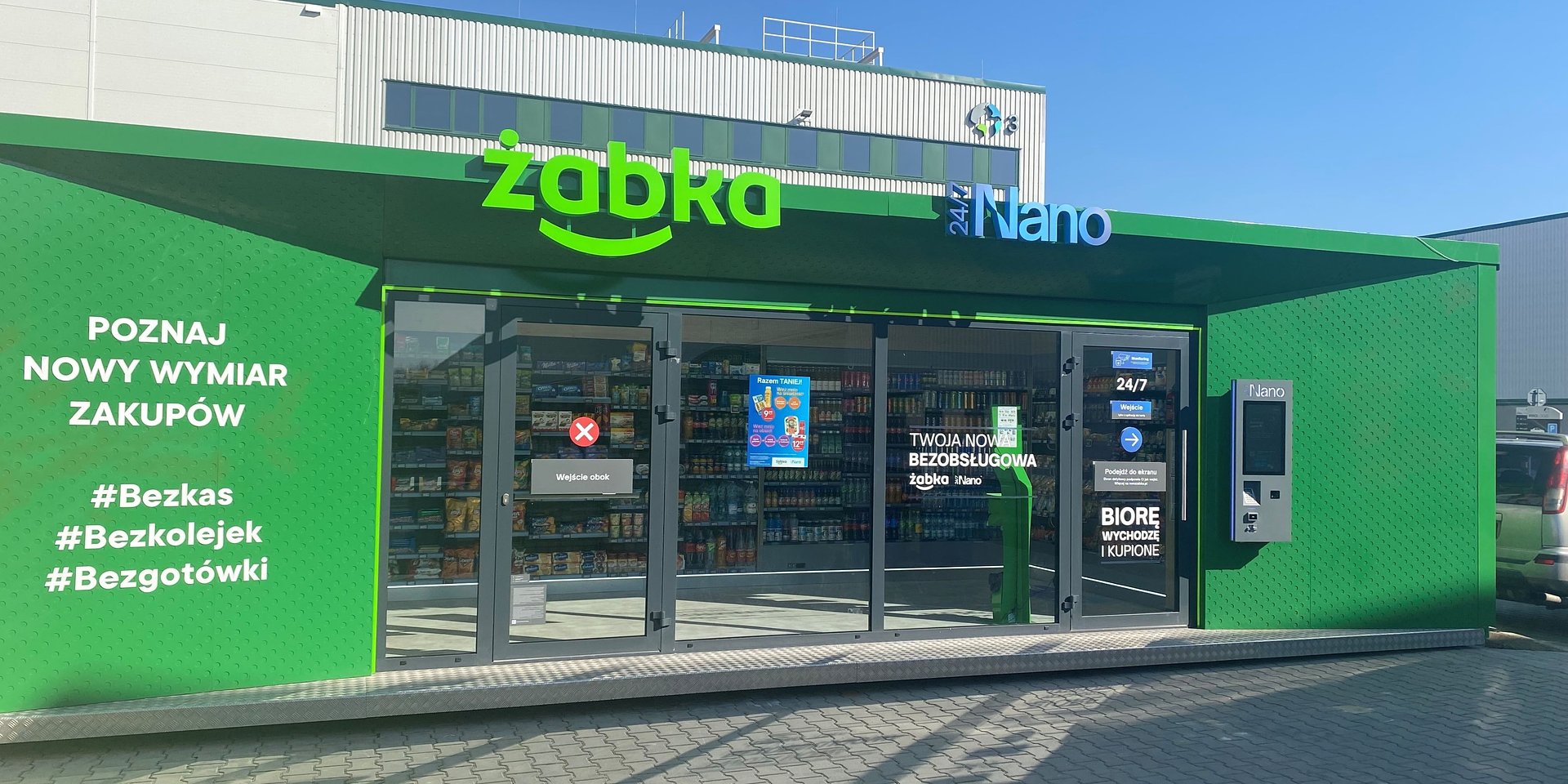 Pierwsza Żabka Nano w Prologis w Polsce