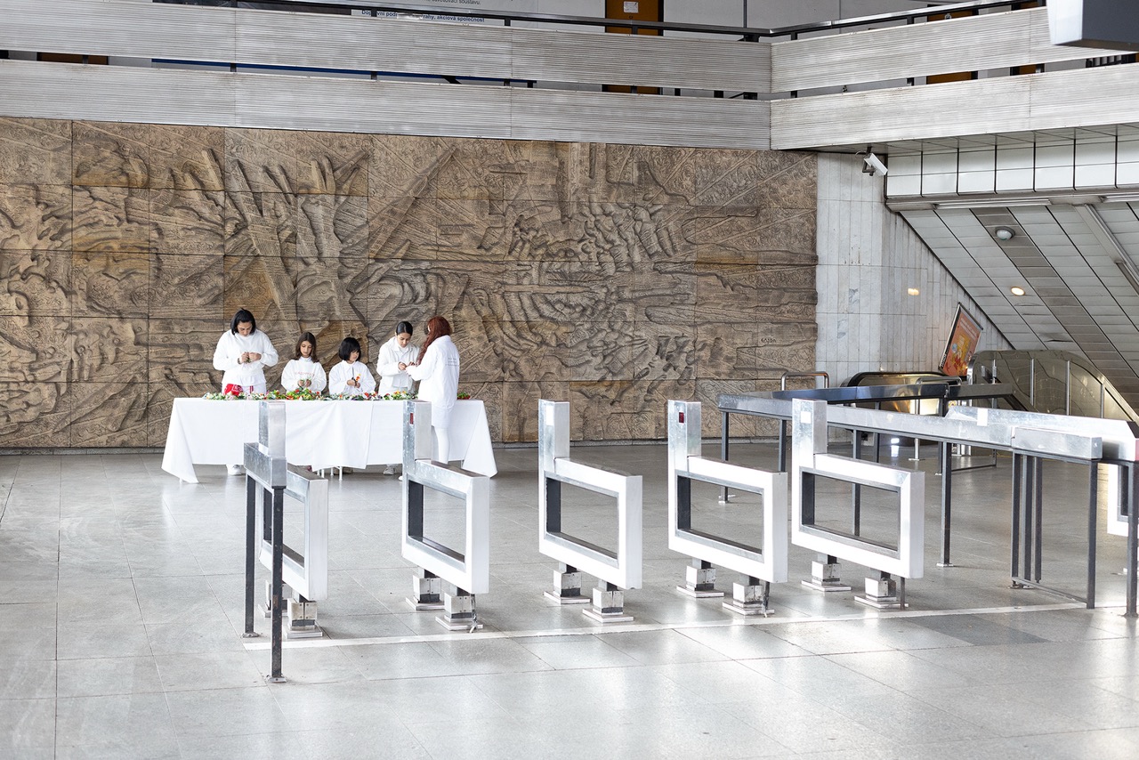 Královničky a řeka, Jakub Jahn a kolektiv © Adéla Vosičková