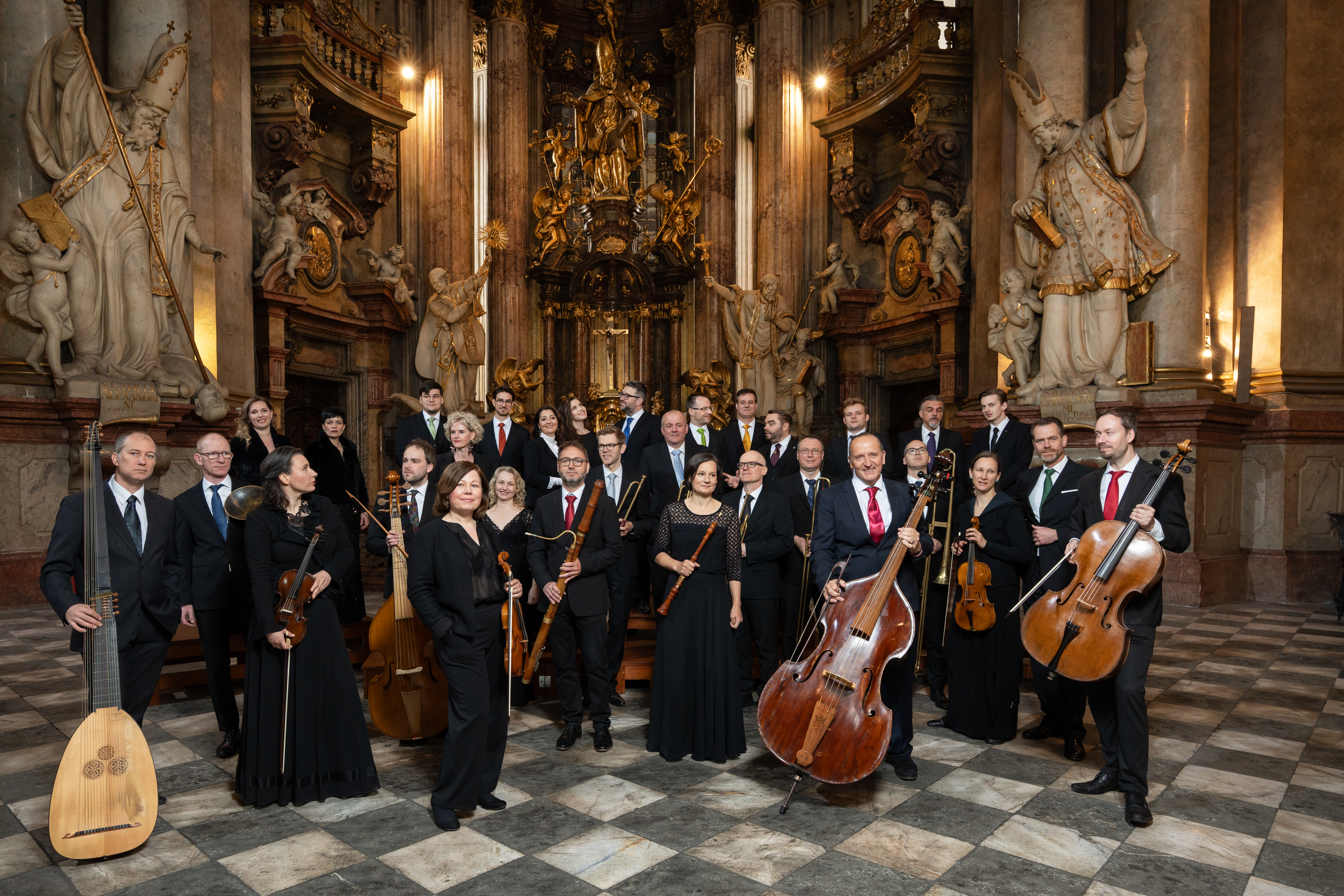 Ensemble Inégal provede Zelenkovy žalmy v kostele sv. Šimona a Judy