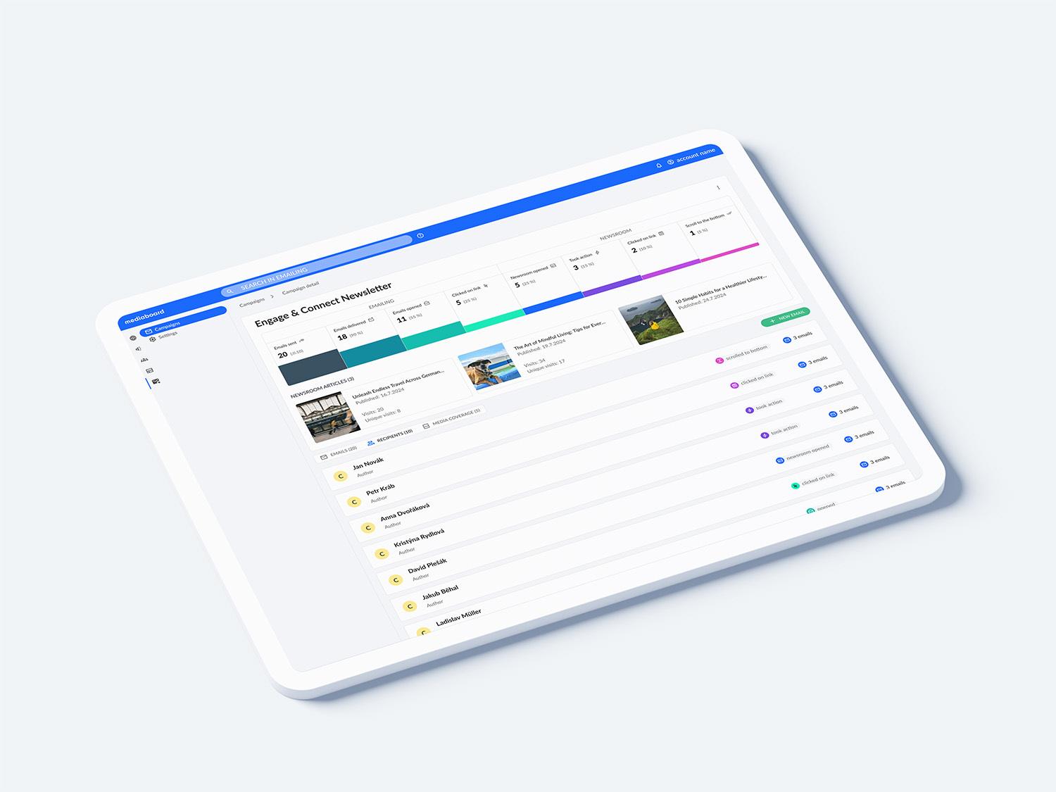 Mediaboard Connect. Platforma nabídne pokročilé AI funkce