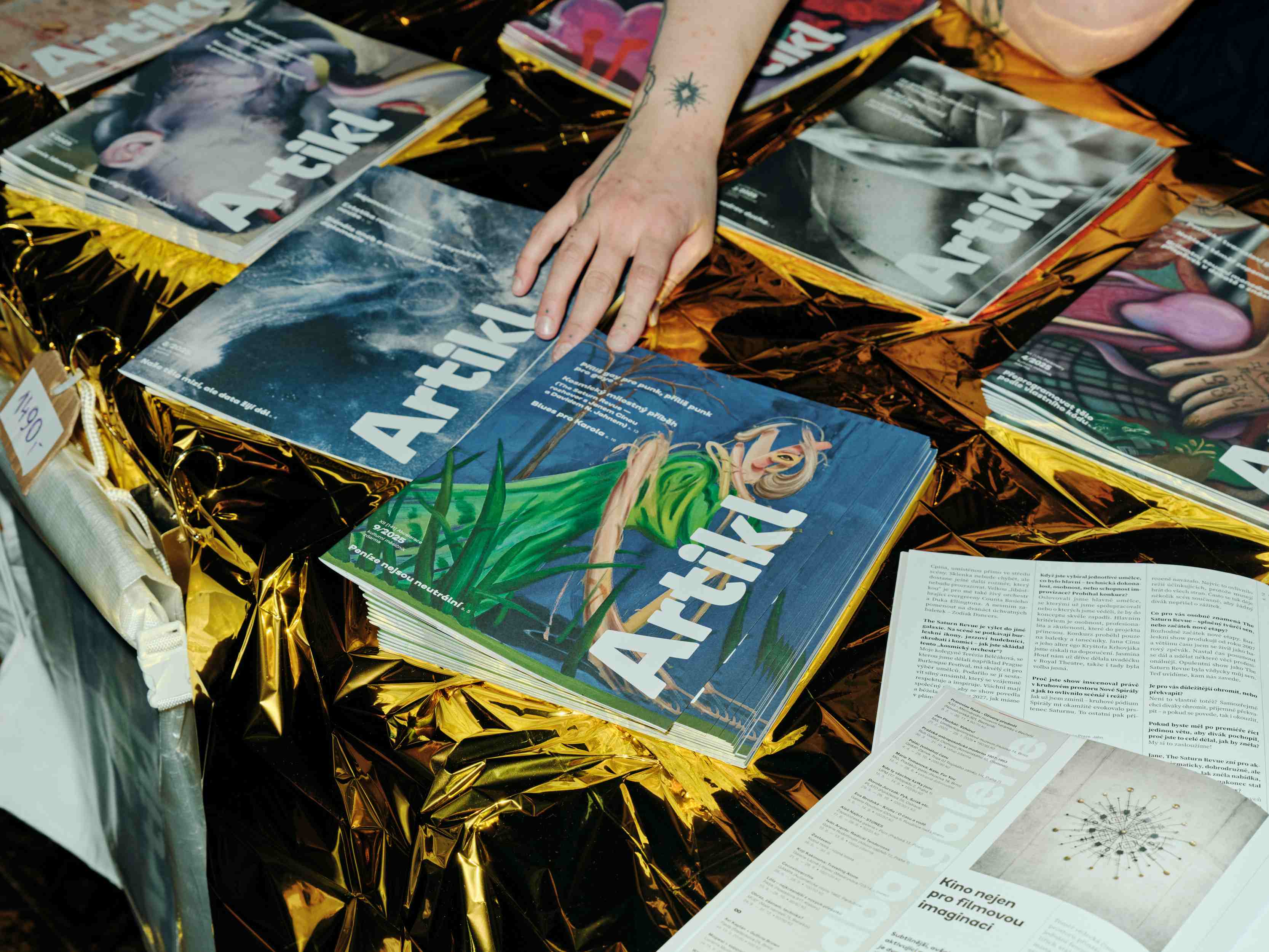 GHMP Art Book Fair 2025 v Zámku Troja ©Eda Babák