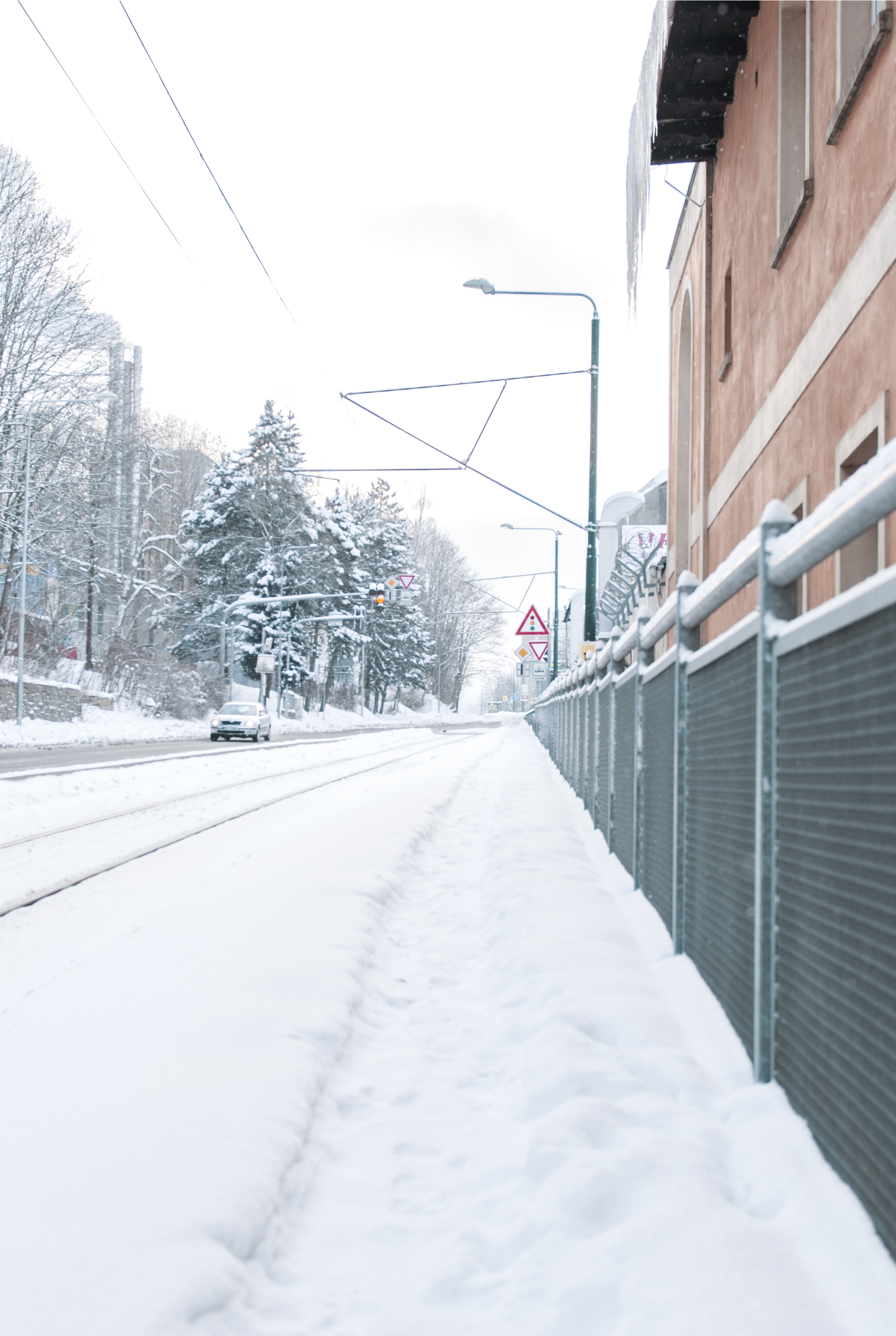 Zimní údržba v Jablonci: nově i ve spolupráci s městskou policií