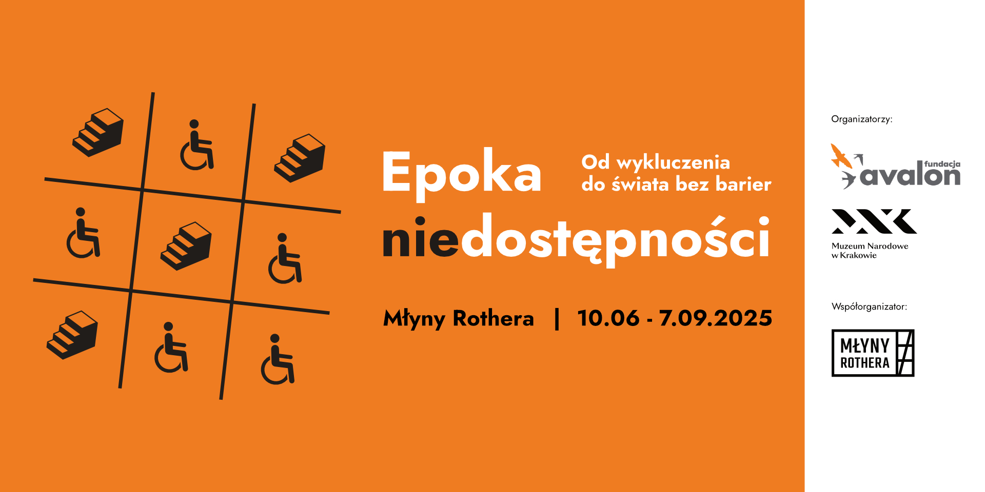 „Epoka (nie)dostępności” – nowa wystawa w Młynach Rothera