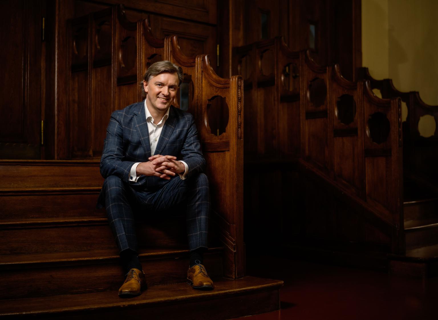 Sunset in the mountains