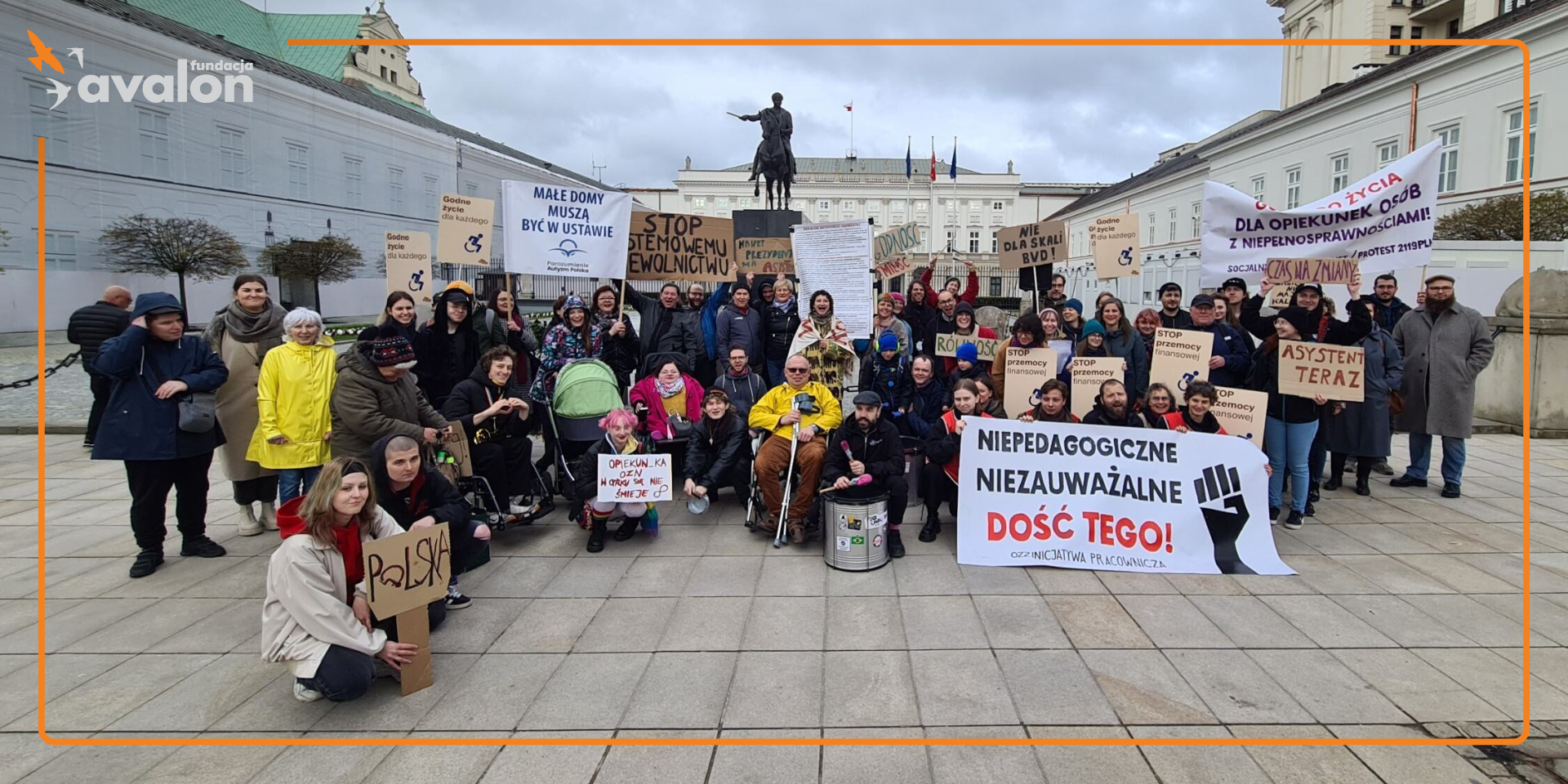 Ustawa o Asystencji Osobistej dla OzN – Fundacja Avalon wspiera strajk 2119!