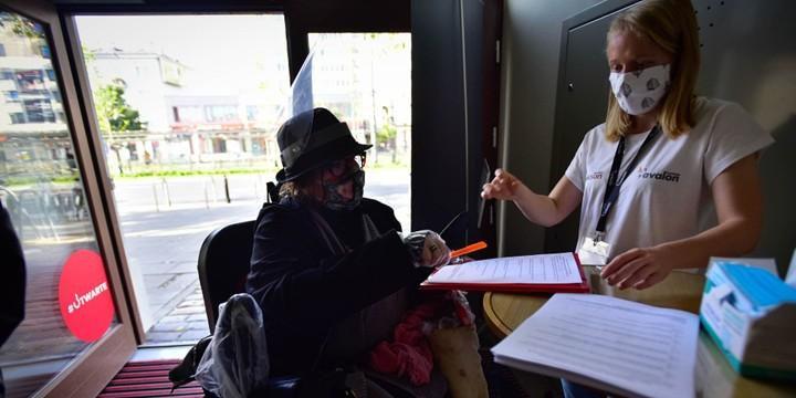 Sunset in the mountains