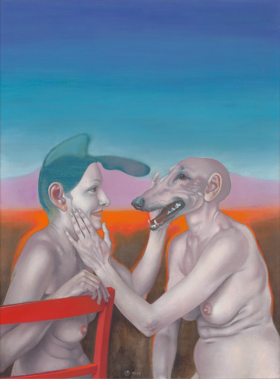 Petra Oriešková, Two Beings, 1994