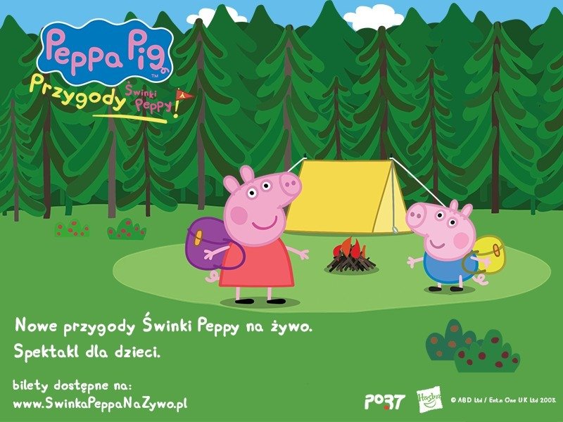 Świnka Peppa i przyjaciele zapraszają na nowe spektakle