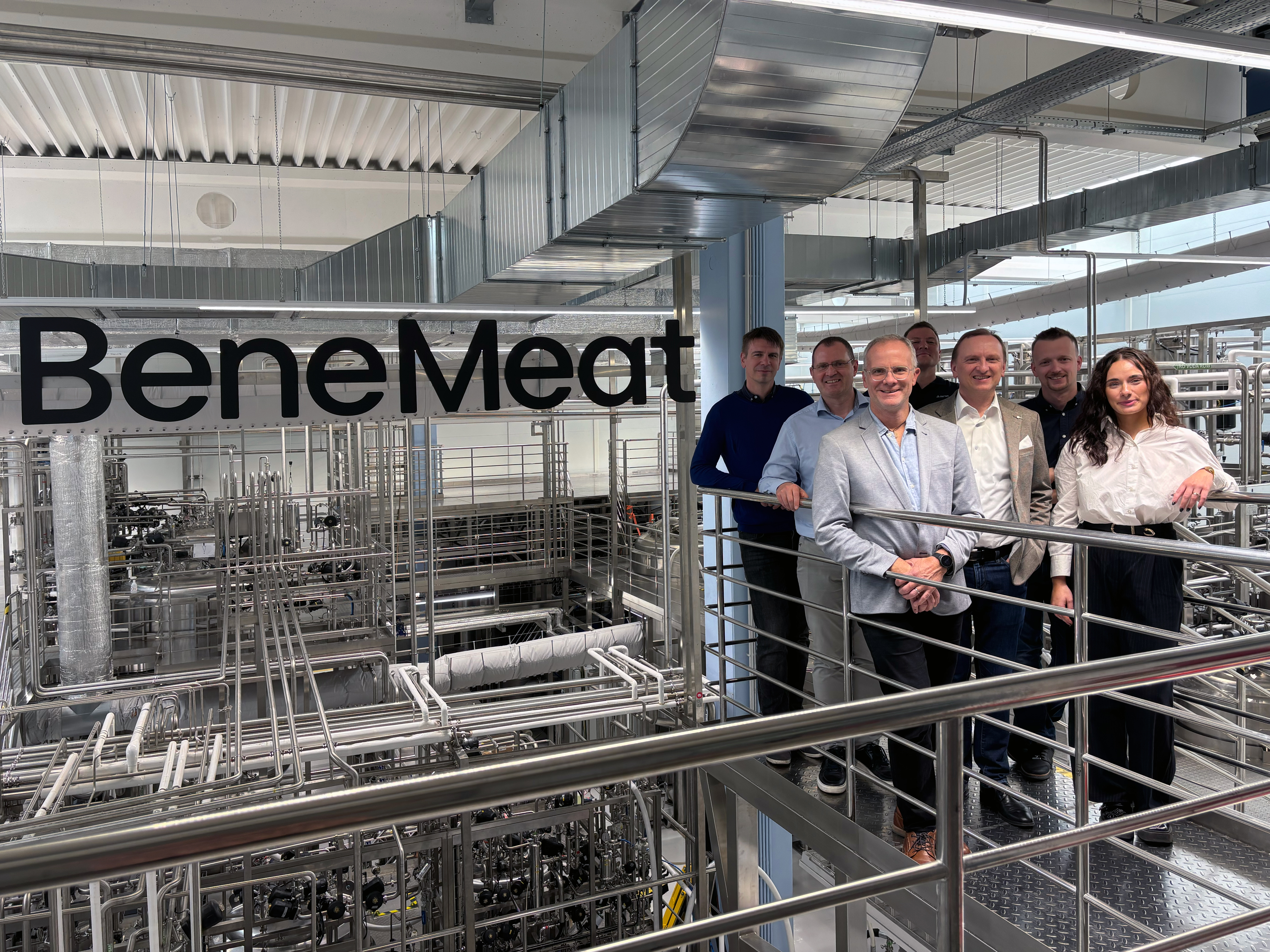 ZETA and BeneMeat Representatives Meet During the BeneMeat Visit