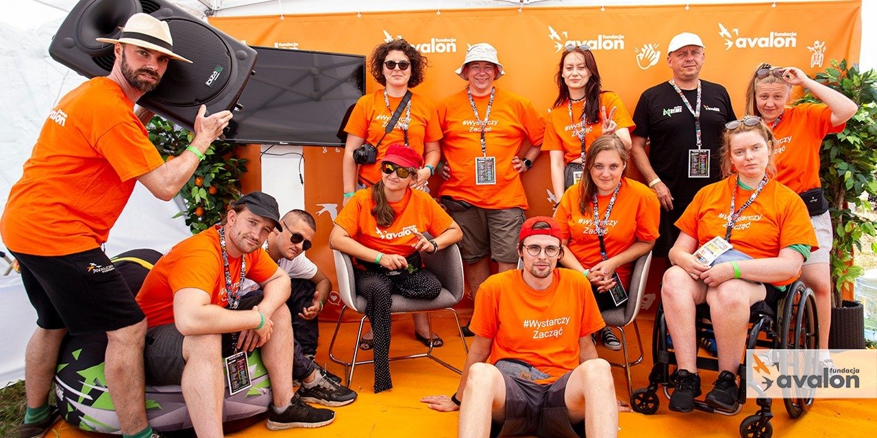 Fundacja Avalon edukowała i zmieniała wizerunek niepełnosprawności podczas Pol’and’Rock Festival!