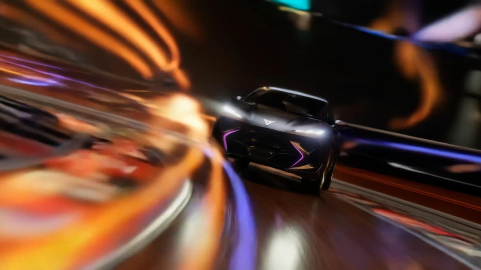 Sunset in the mountains