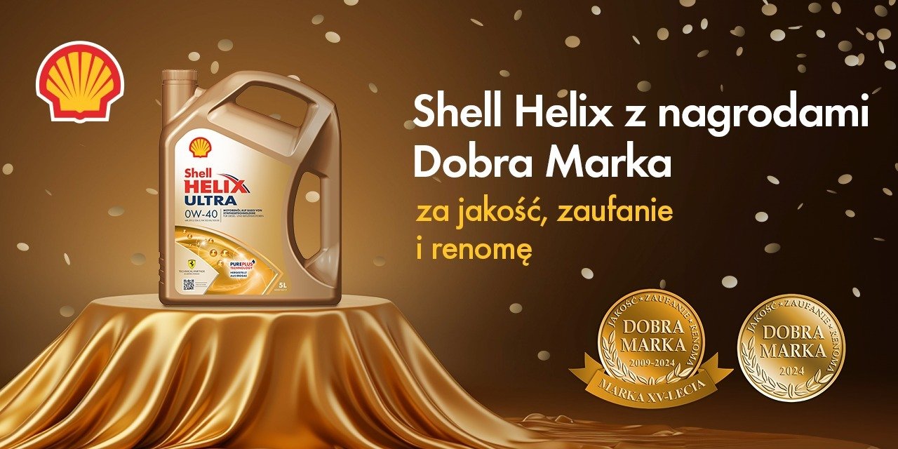 Oleje Shell Helix ponownie z nagrodą „Dobra Marka”
