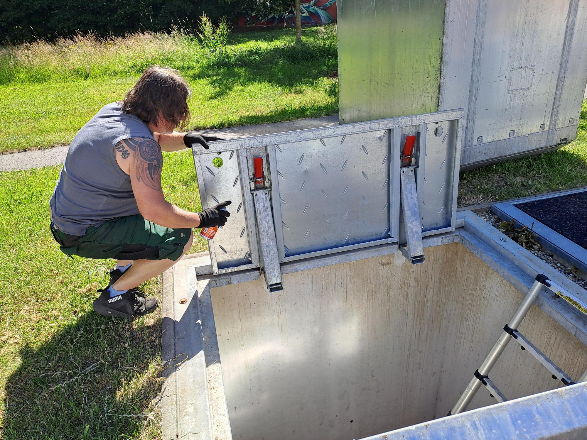 Dva nové kontejnery na elektro i servis podzemních stanovišť