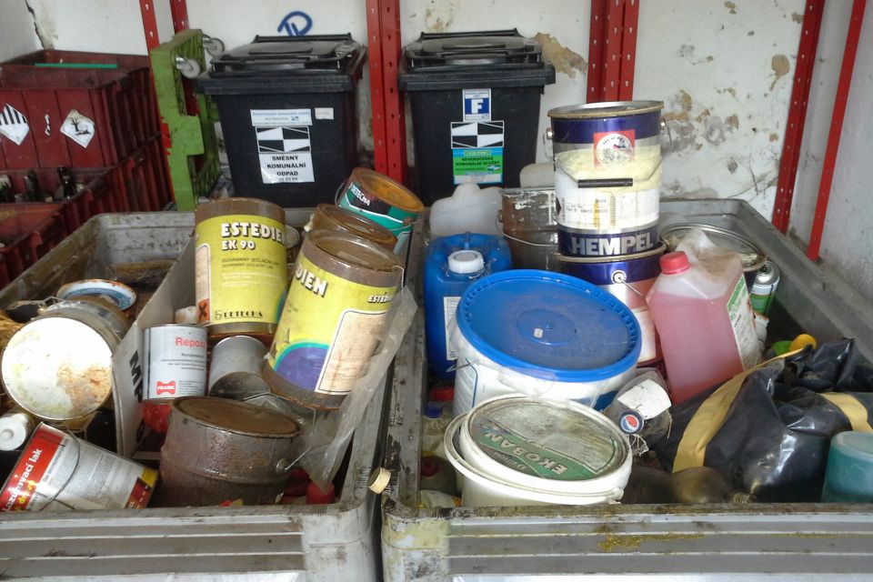 Ambulantní svoz nebezpečného odpadu v Jablonci n. N.