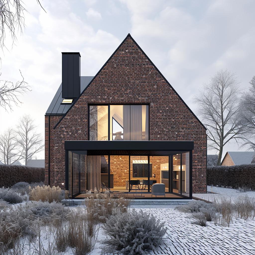 Sunset in the mountains