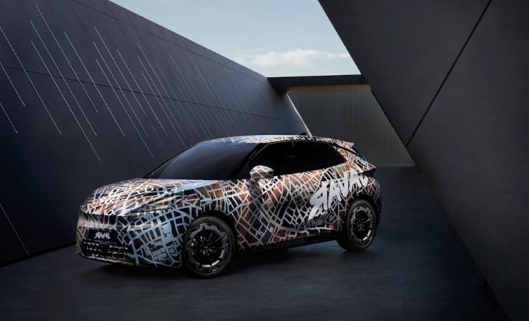 Sunset in the mountains