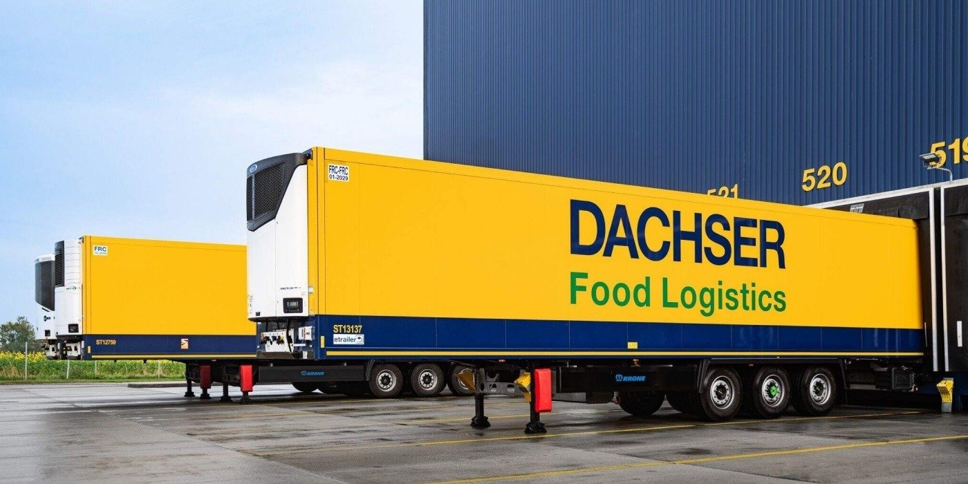 DACHSER testuje bezemisyjne naczepy chłodnicze