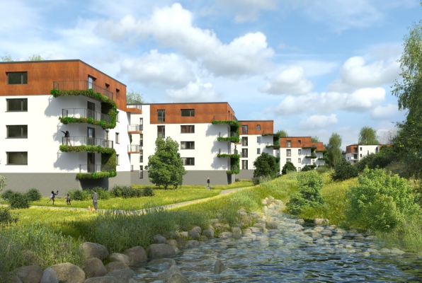 Nová ulice Za Jízdárnou