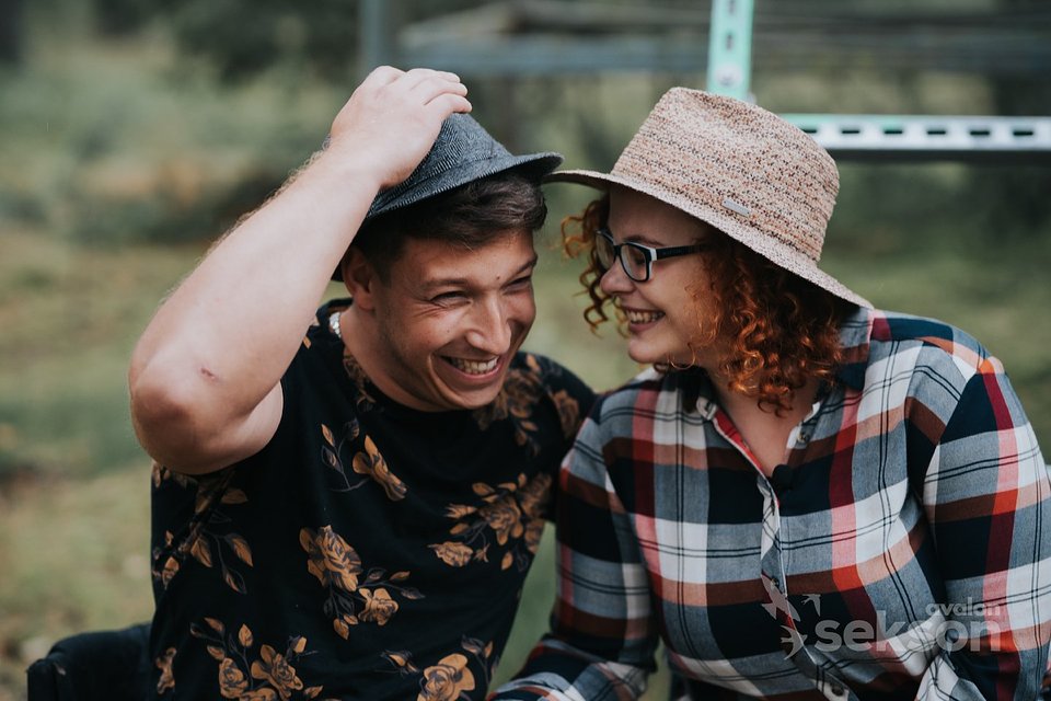 Magda i Artur podczas sesji realizowanej w ramach inicjatywy Pełnosprawni w miłości