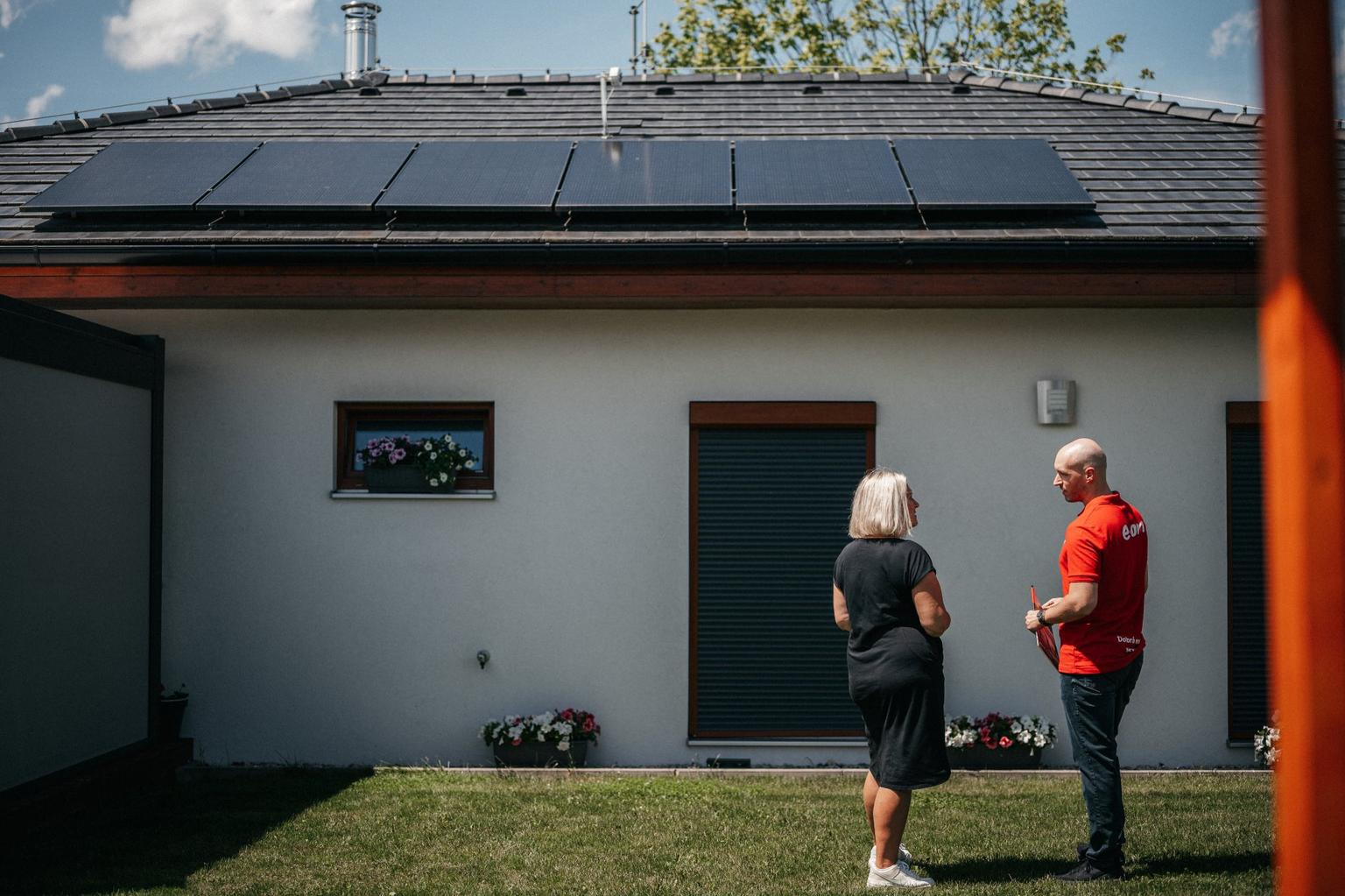 Sunset in the mountains