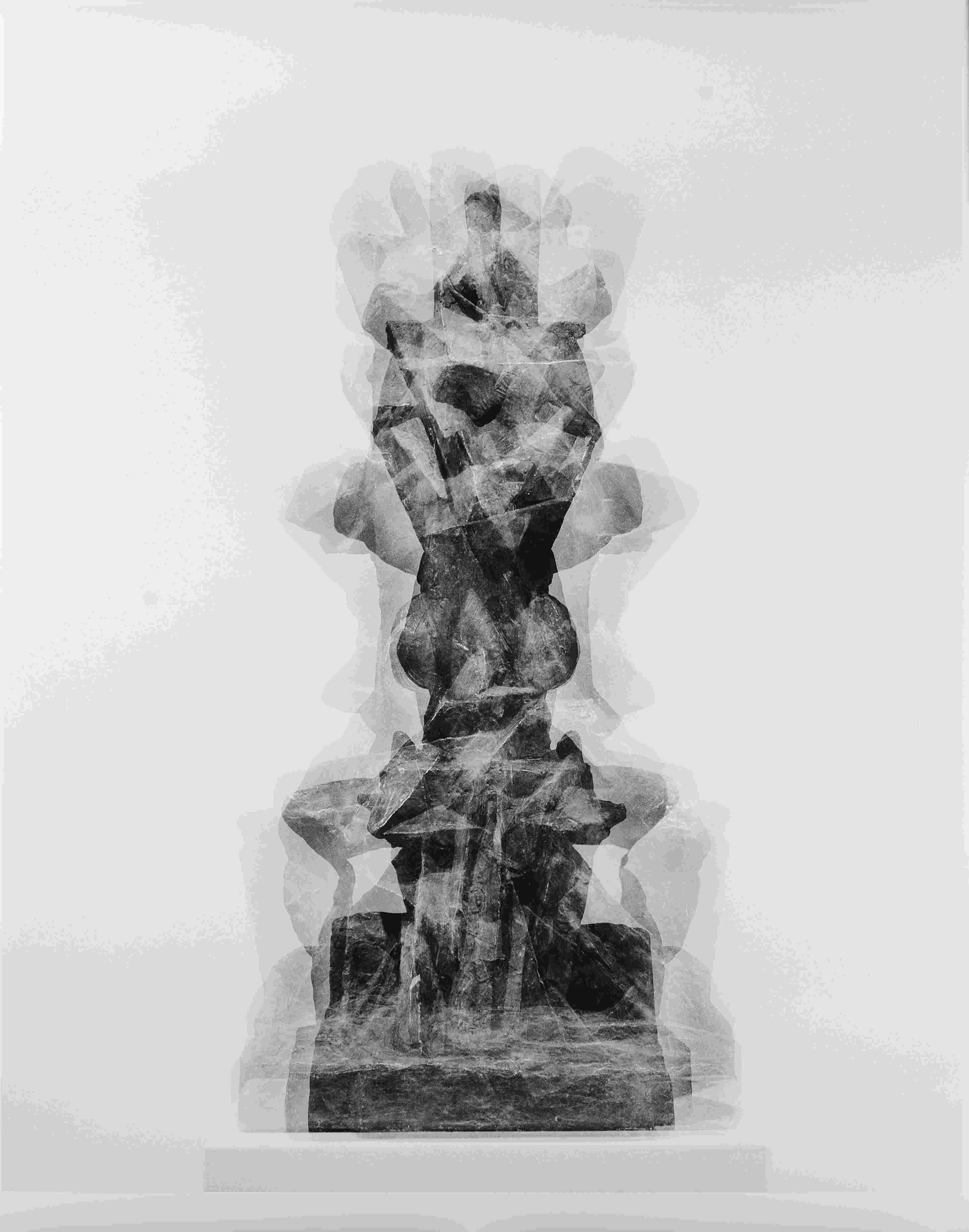 Jiří Thýn, Prostor, Abstrakce 5, 2011, fotografie černobílá, papír, získáno 2015