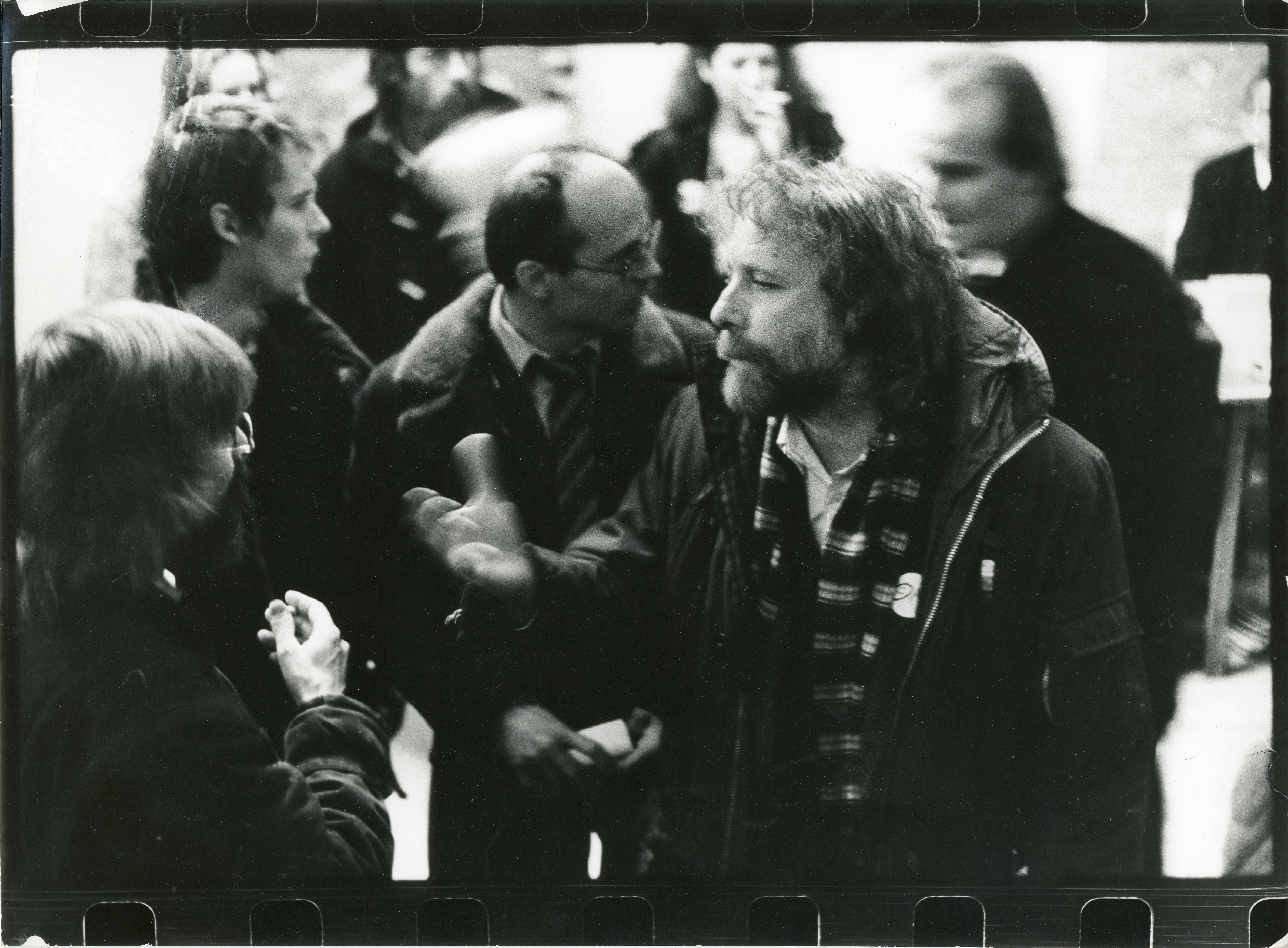 From the Aurora Cycle (Ladislav Kantor, Šimon Pánek, Michal Horáček, Petr Oslzlý, Michael Kocáb), Prague, November 1989