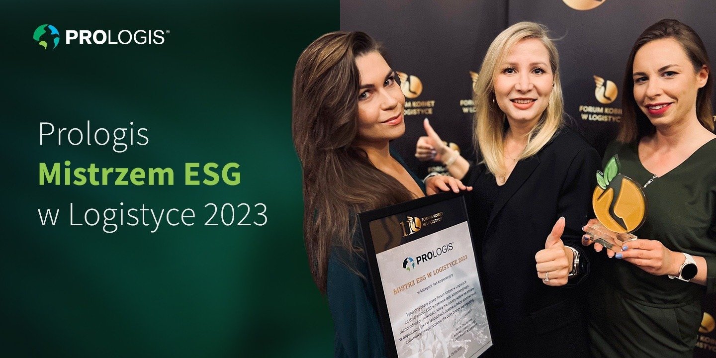 Prologis z tytułem Mistrza ESG w Logistyce!