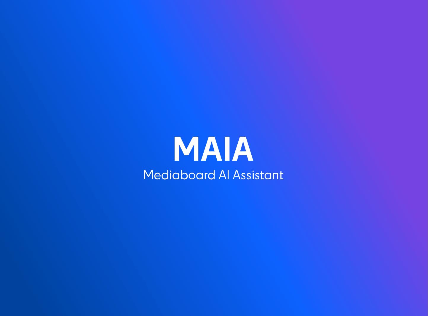 Přichází MAIA: AI pro PR profesionály