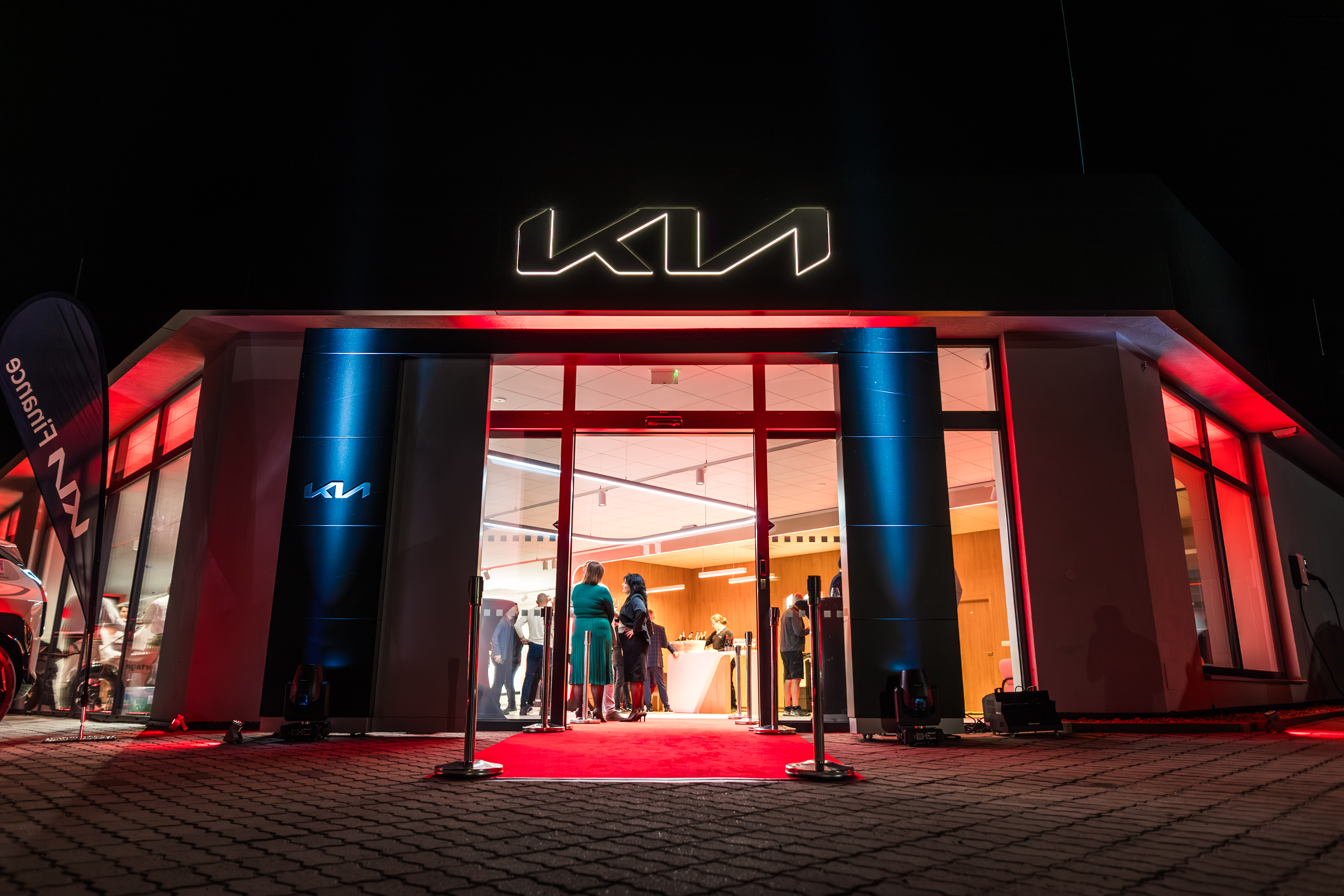 Nový showroom KIA v Hustopečích: Moderní prostor podle nejnovějších standardů značky