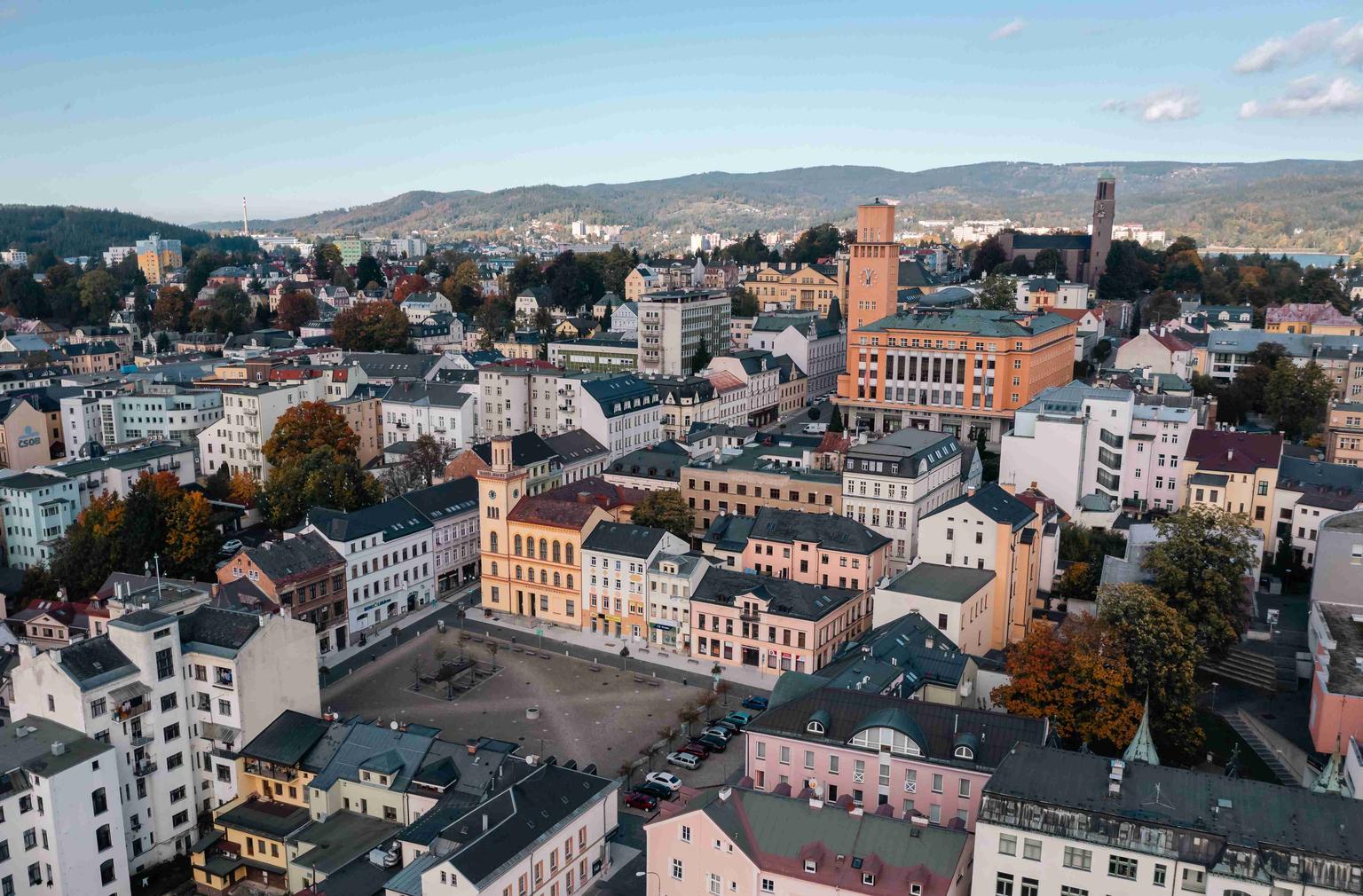 Sunset in the mountains