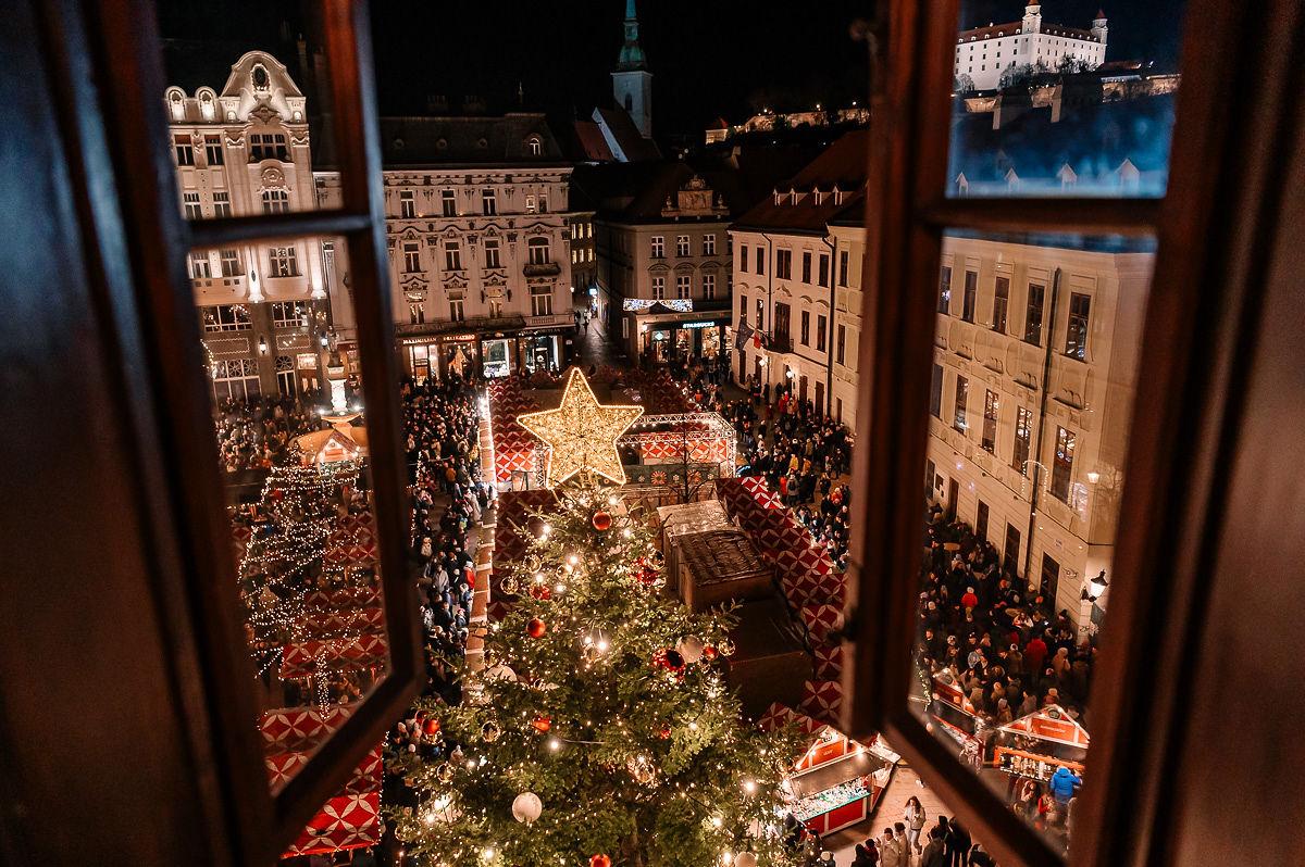 Sunset in the mountains