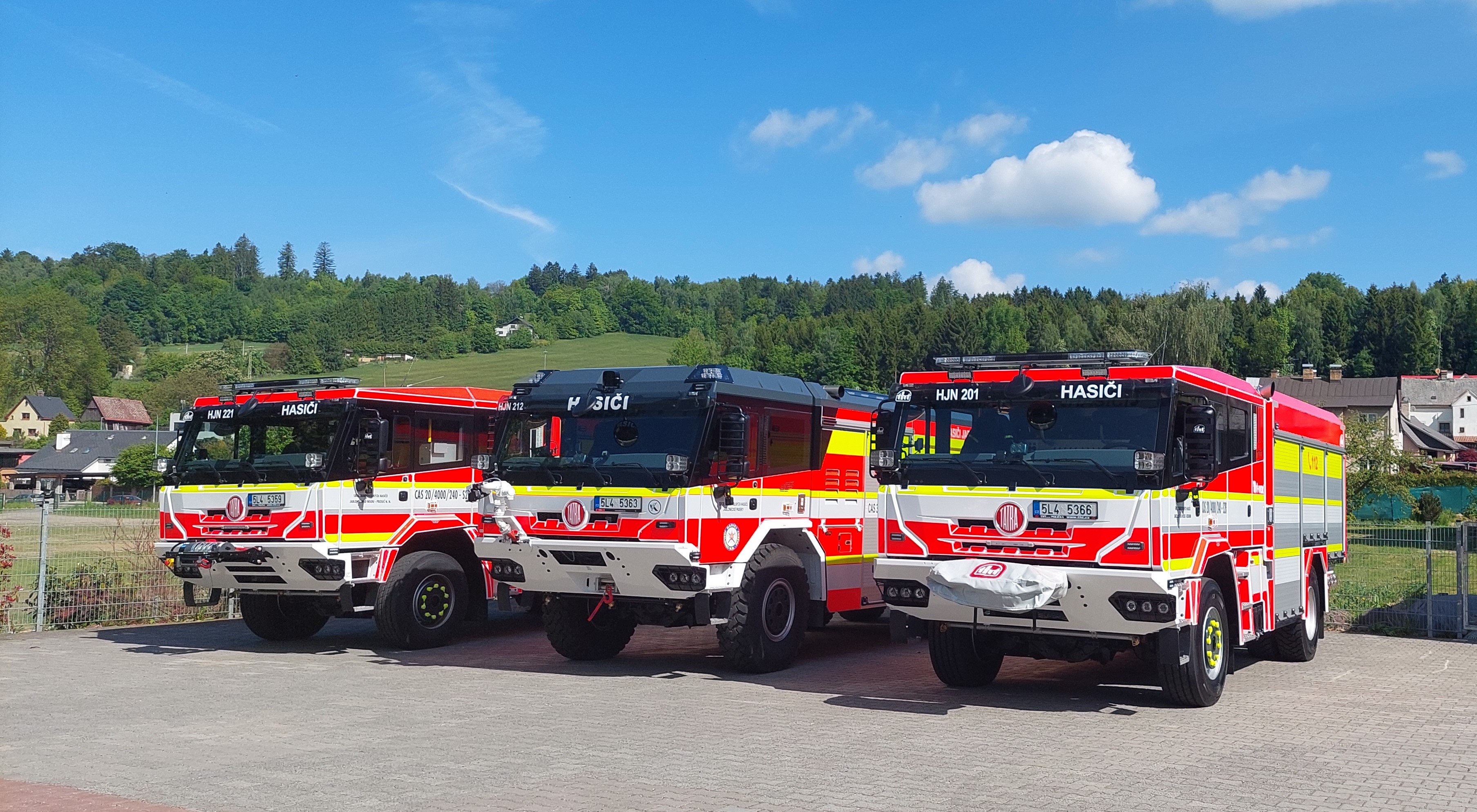 Jablonec n. Nisou obnovuje techniku jednotek dobrovolných hasičů