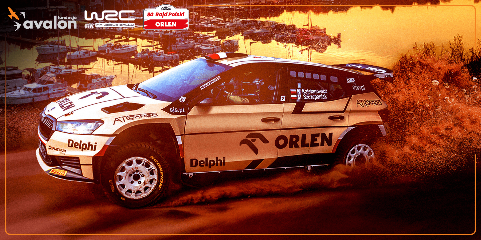 Fundacja Avalon wspiera dostępność ORLEN 80. RAJDU POLSKI!