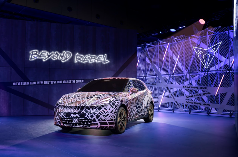 CUPRA odsłania prawdziwy charakter swojego nadchodzącego elektrycznego miejskiego kompaktu – CUPRY Raval – podczas ekskluzywnych jazd testowych