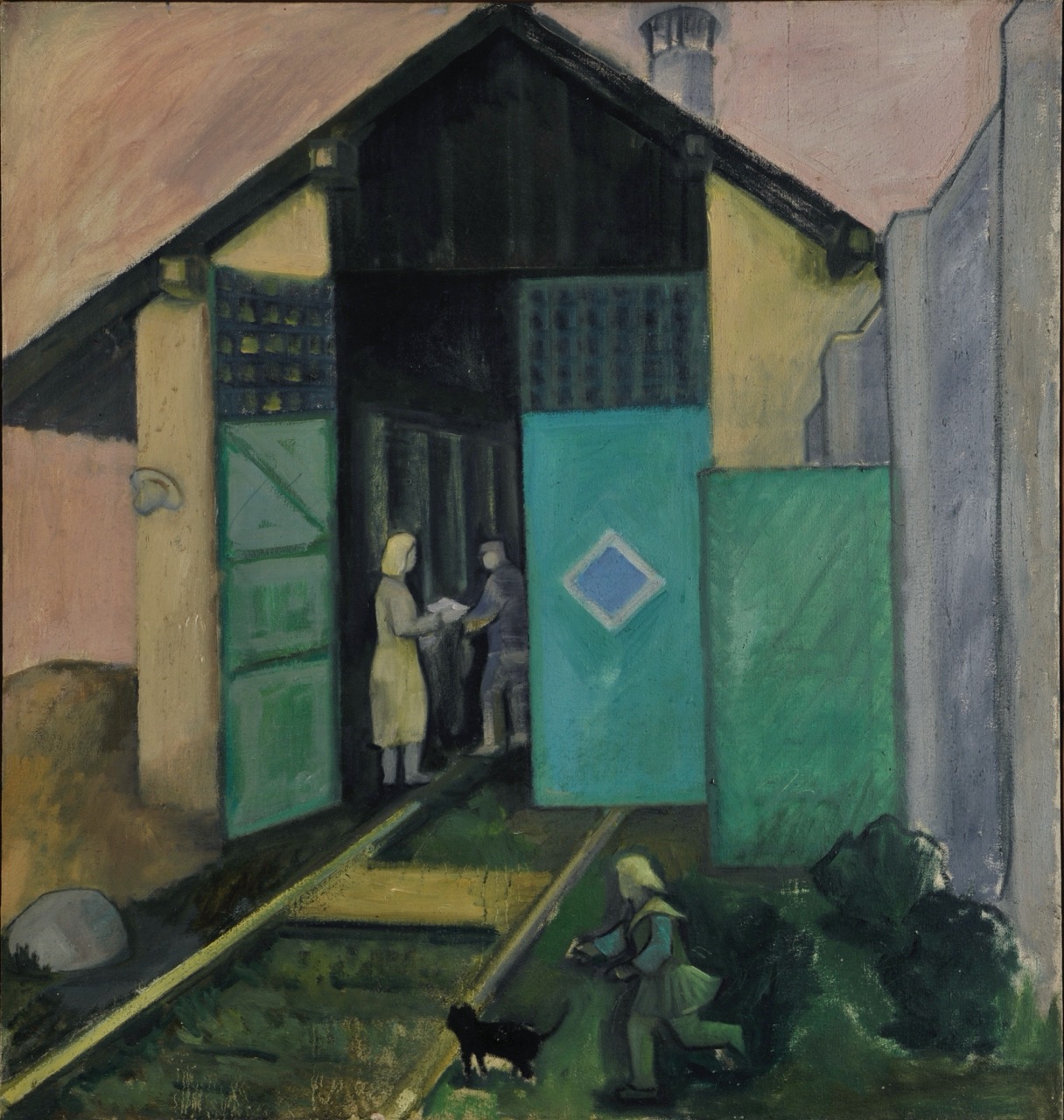 Milada Schmidtová, Z cyklu Nádraží (Bystřice nad Pernštejnem), 60. léta