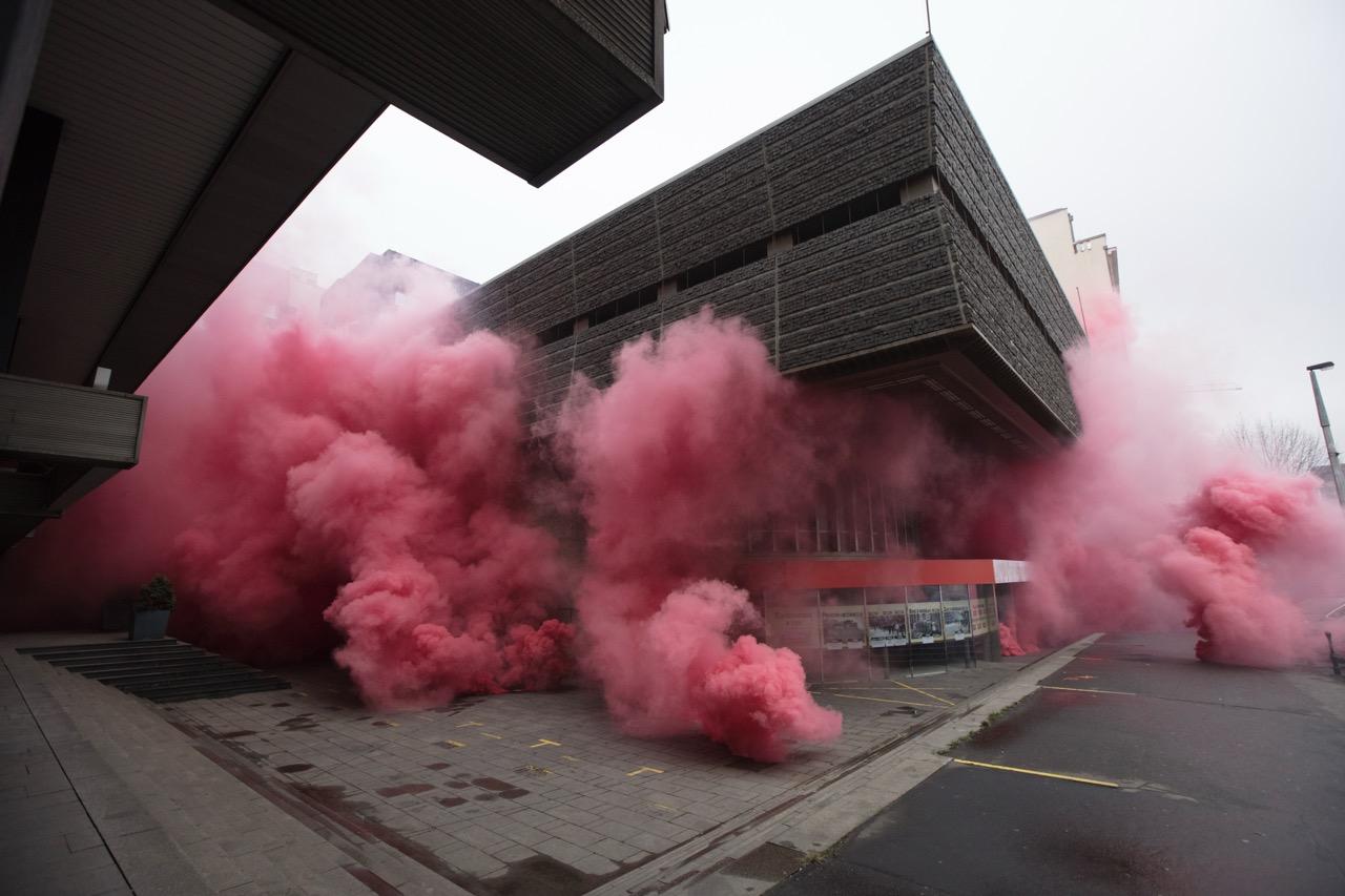 Sunset in the mountains